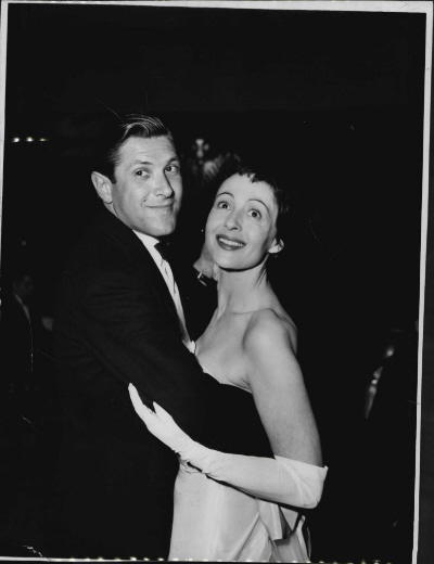 Luise Rainer - with Robert Knittel, April 1953